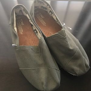 Toms Slip-ons, size 10